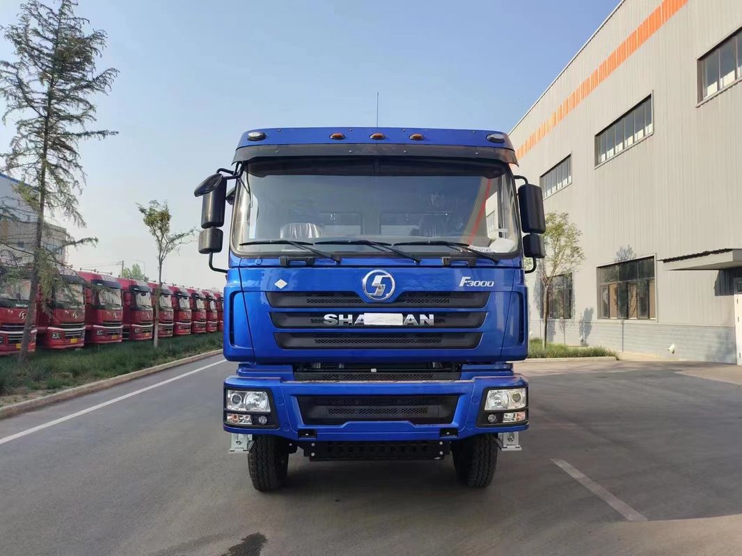 SHACMAN CNG Dump Truck F3000 6x4 380 EuroV xanh