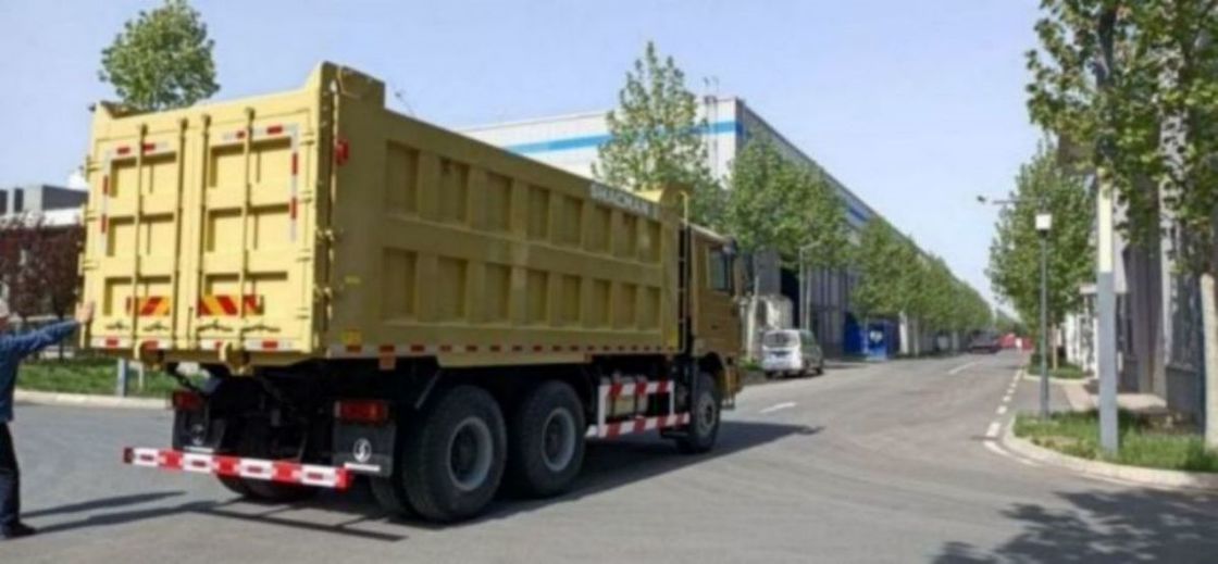 SHACMAN F3000 Dump Truck 6x4 380 EuroII vàng 30-50tons động cơ diesel 8x4 Tipper Dump Truck