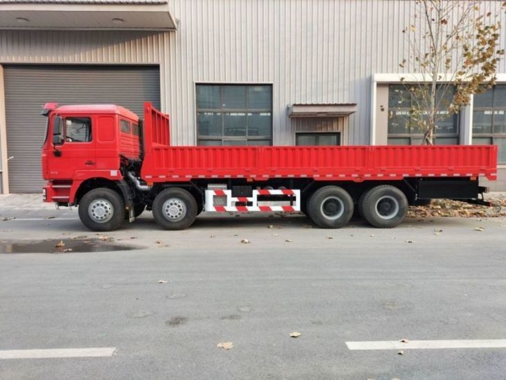 SHACMAN F3000 xe tải 8x4 430hp Đỏ xe tải cho vận chuyển tổng hợp