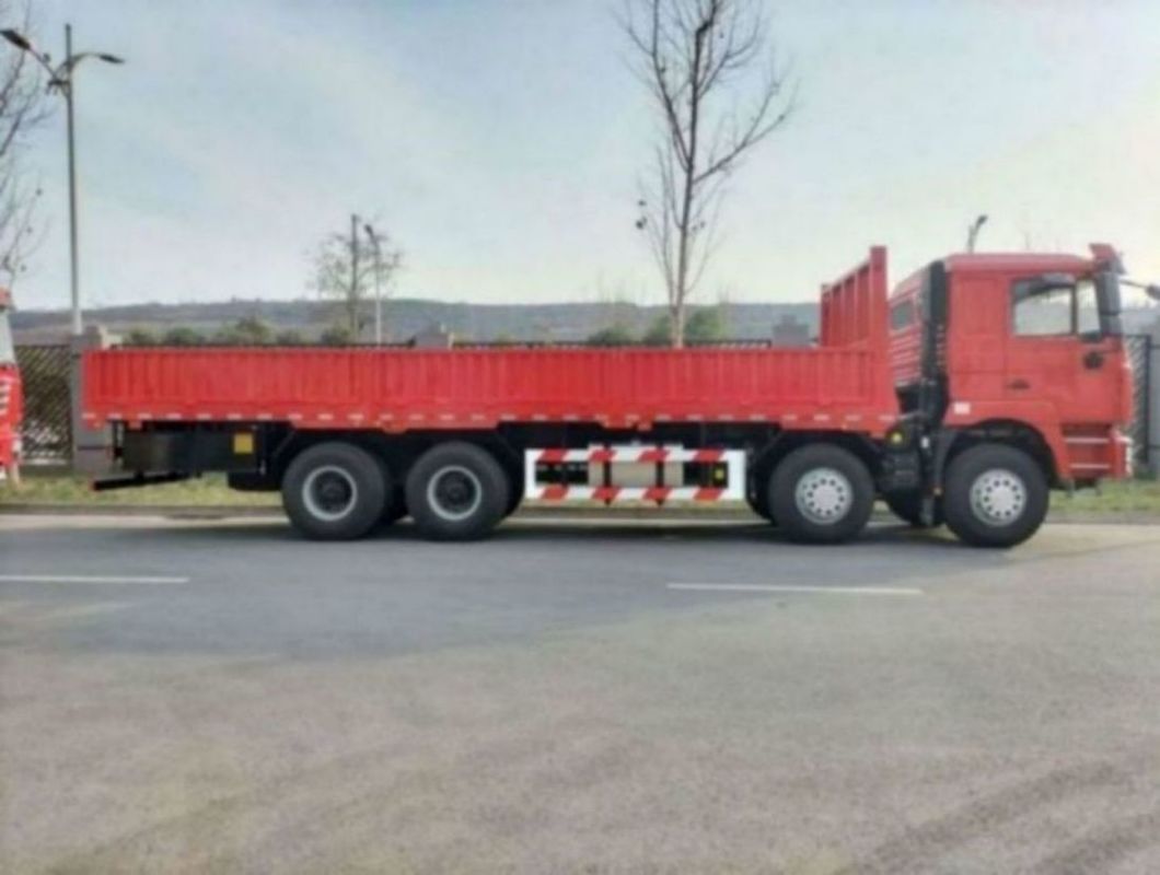 SHACMAN F3000 xe tải 8x4 430hp Đỏ xe tải cho vận chuyển tổng hợp