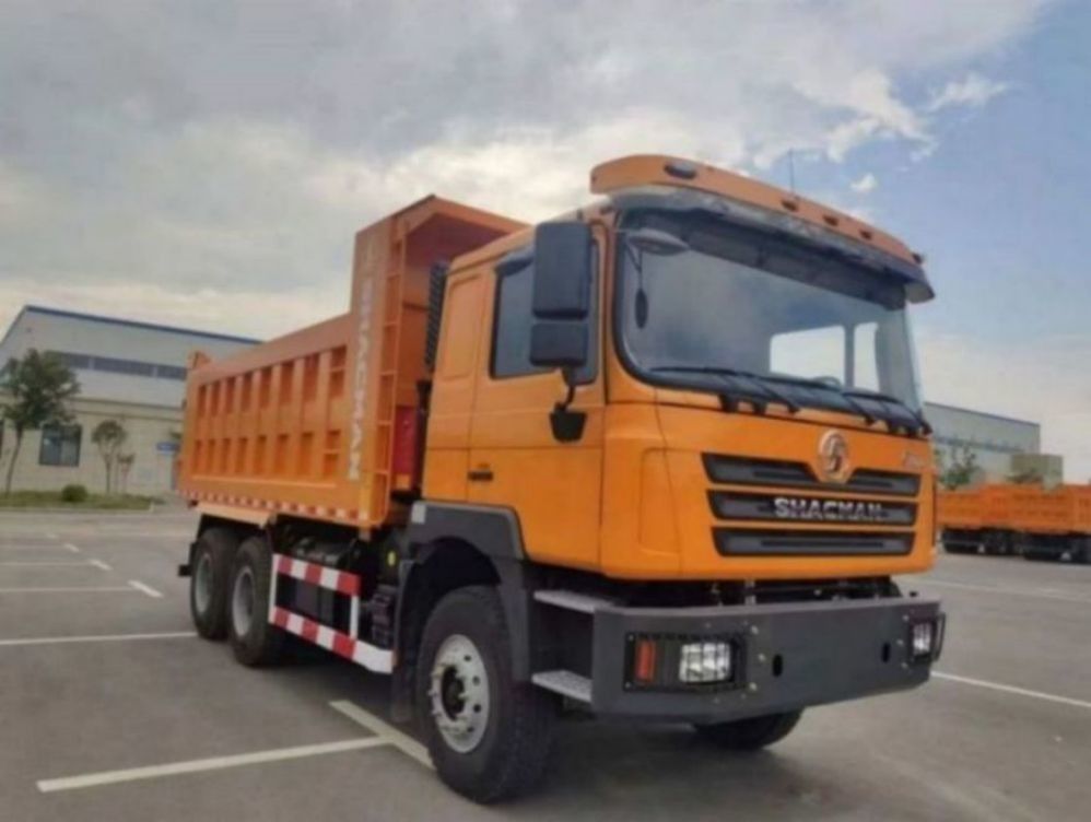 SHACMAN 12Wheels Tipper Truck F3000 6x4 375hp EuroV màu vàng
