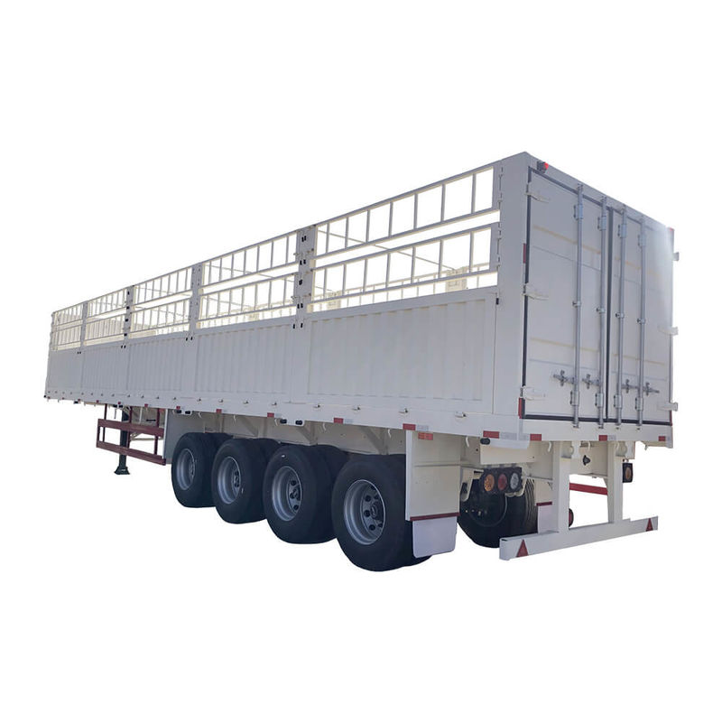 4 axle cao hàng rào bán ốc xe 60 tấn 13 tấn bán vận chuyển xe tải