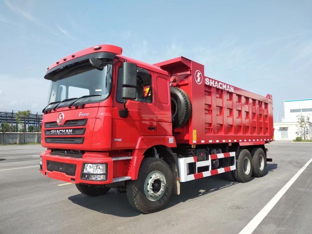 SHACMAN F3000 Dump Truck 6x4 380hp Euro II cho động cơ diesel hạng nặng WEICHAI