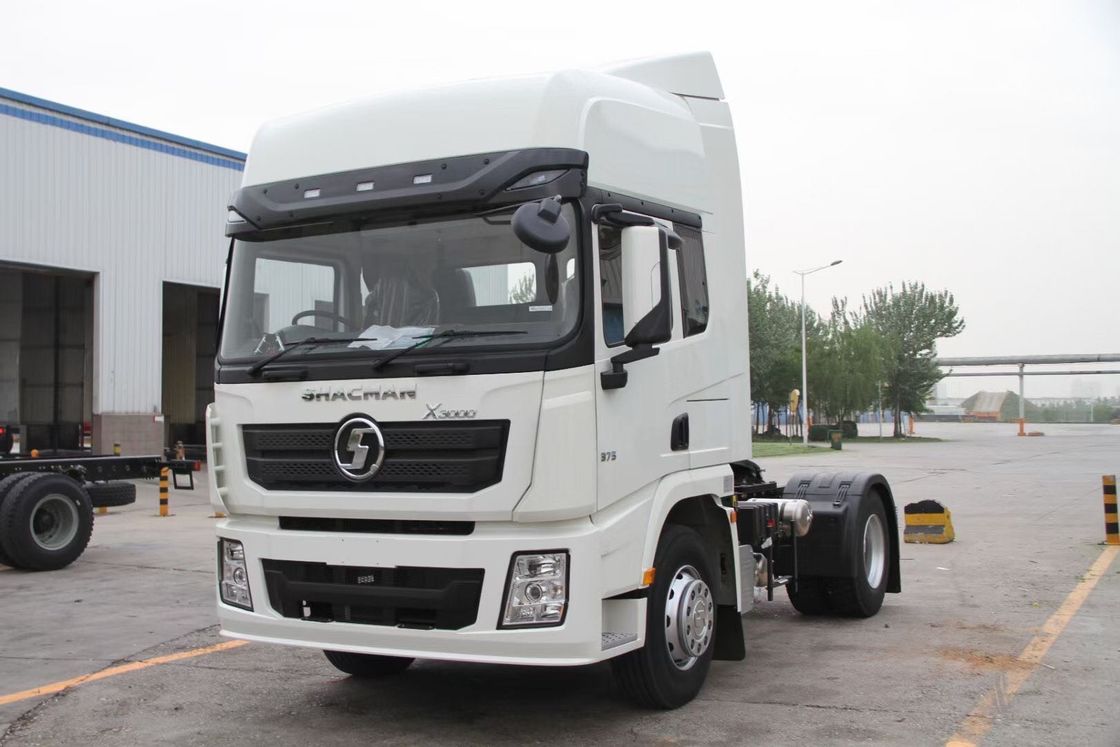 SHACMAN chất lượng cao xe tải máy kéo X3000 4X2 động cơ diesel 375HP Euro V 30-40tons vận chuyển hậu cần xe tải máy kéo
