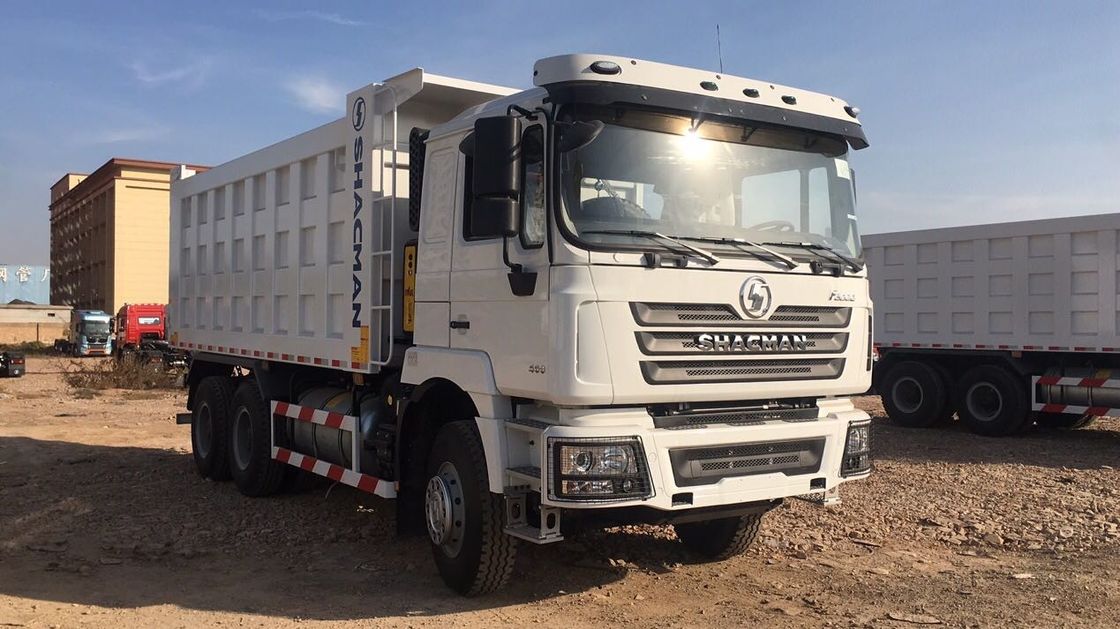 SHACMAN 3 axle tipper dump truck H3000 6x4 400HP EuroII 50Ton 3 axle dump truck