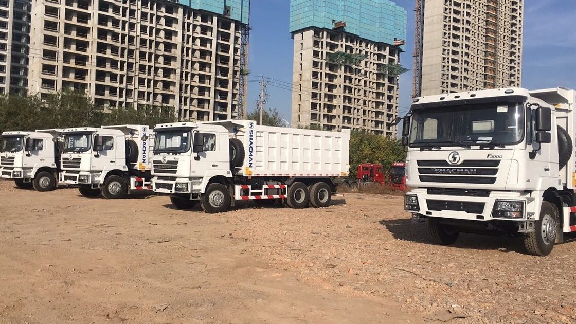 SHACMAN 3 axle tipper dump truck H3000 6x4 400HP EuroII 50Ton 3 axle dump truck