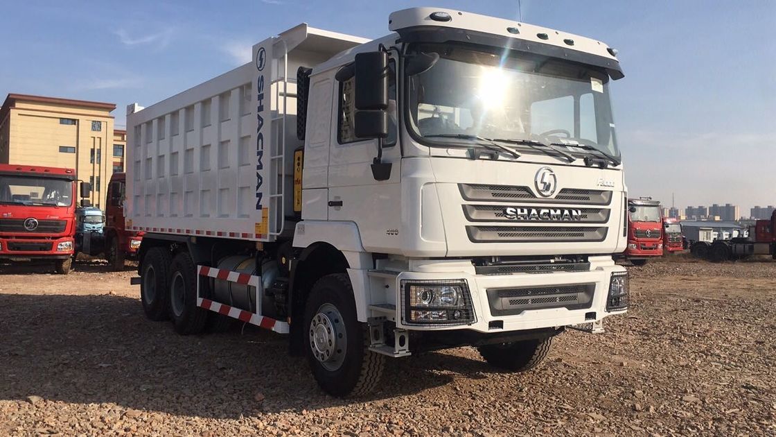 SHACMAN 3 axle tipper dump truck H3000 6x4 400HP EuroII 50Ton 3 axle dump truck