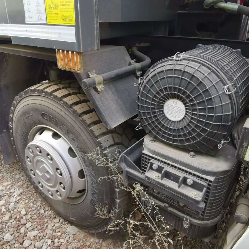 14 feet cao xe tải rác nặng được trang bị phanh khí và treo xe trên không