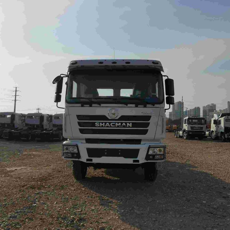 Đỏ SHACMAN F3000 375HP Euro V 6 bánh máy kéo đầu 4x2 động cơ WEICHAI