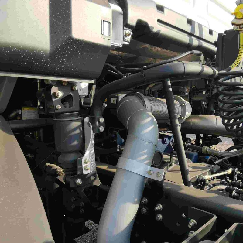 Đỏ SHACMAN F3000 375HP Euro V 6 bánh máy kéo đầu 4x2 động cơ WEICHAI