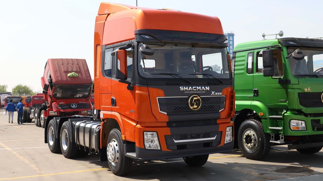 CUMMINS 420hp 10 bánh xe 6X4 SHACMAN X3000 Traktor Truck đầu bán