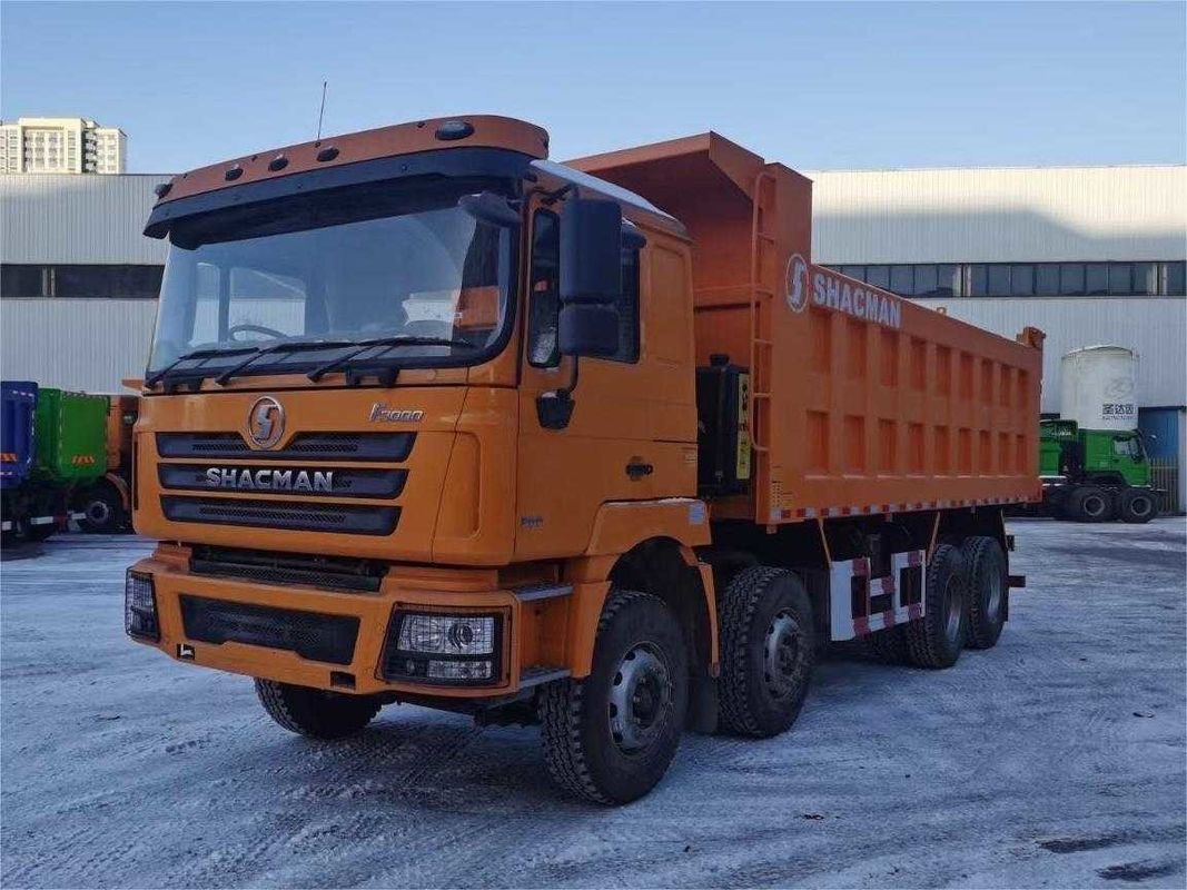 SHACMAN F3000 8x4 380hp EuroV Dump Truck hai tầng trục với động cơ WEICHAI