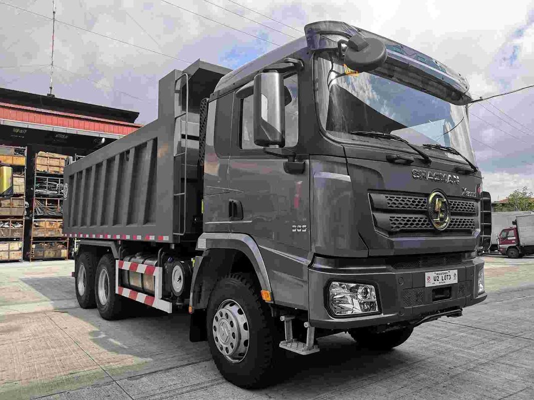 CUMMINS động cơ diesel SHACMAN xe tải đổ rác nặng 25 tấn X3000 6x4 420 EuroIII