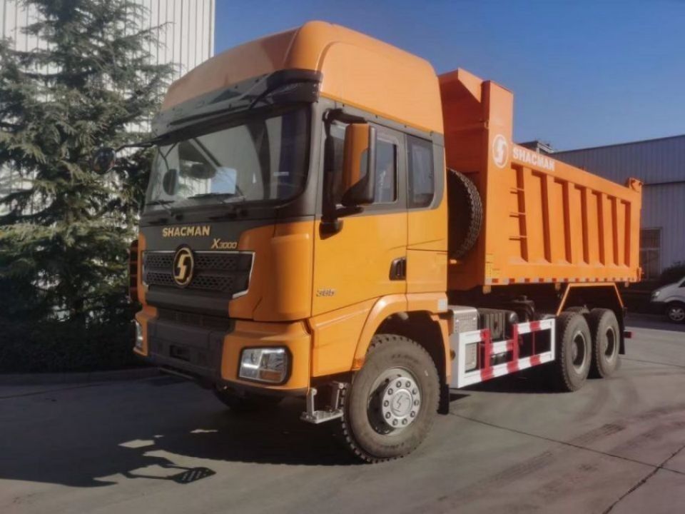 CUMMINS động cơ diesel SHACMAN xe tải đổ rác nặng 25 tấn X3000 6x4 420 EuroIII