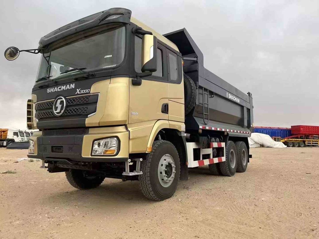 CUMMINS động cơ diesel SHACMAN xe tải đổ rác nặng 25 tấn X3000 6x4 420 EuroIII