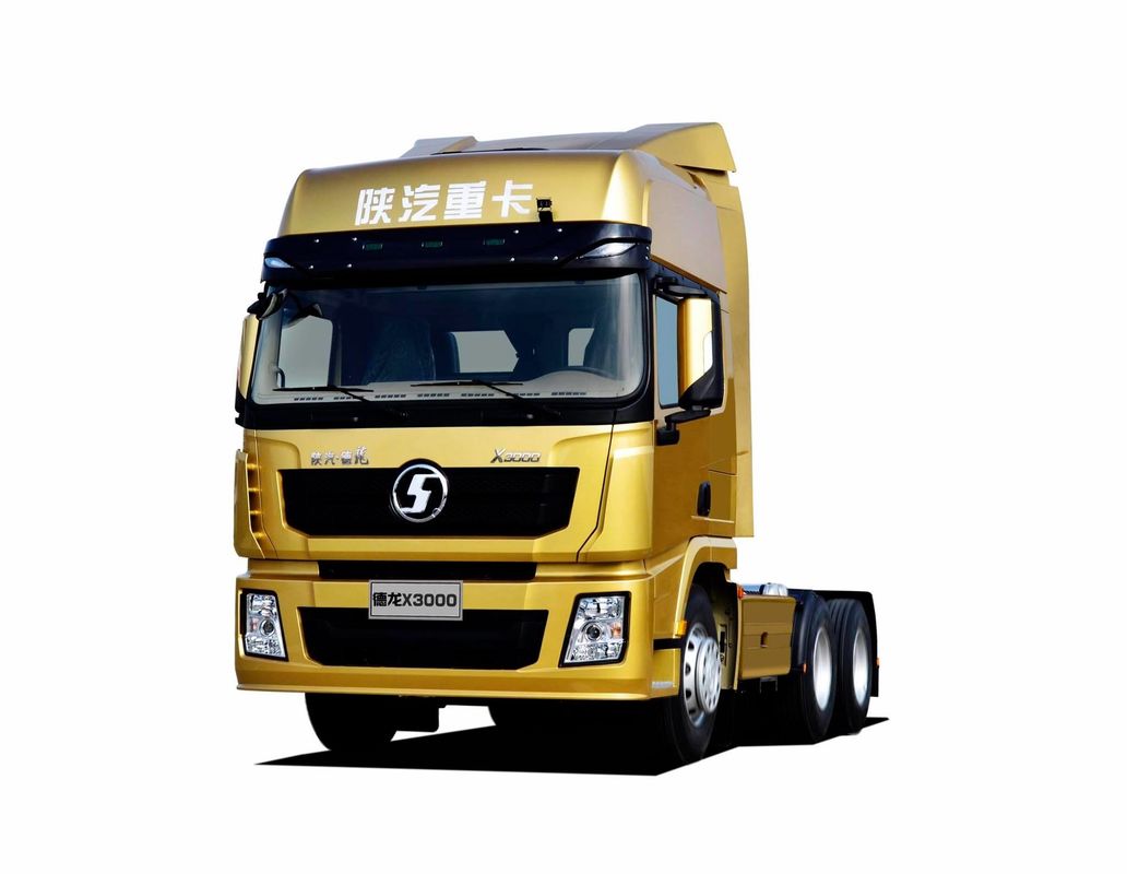 SHACMAN X3000 6X4 4x2 xe tải kéo cho Algeria 10 bánh CUMMINS 420HP Để bán