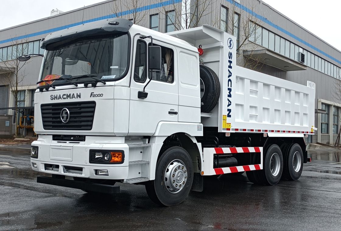 SHACMAN F2000 6x4 290HP 30tons Tiper Dump Truck 12R22.5 Lốp SX3255JM384 Euro II ABS