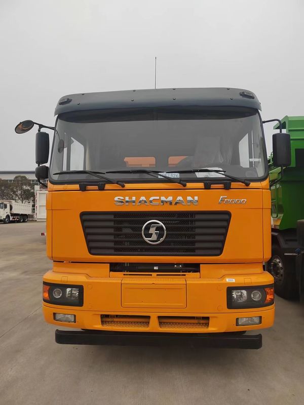 Xe tải 10 bánh F2000 lái tay trái 6x4 xe tải đổ rác SHACMAN động cơ diesel WP10.290E32