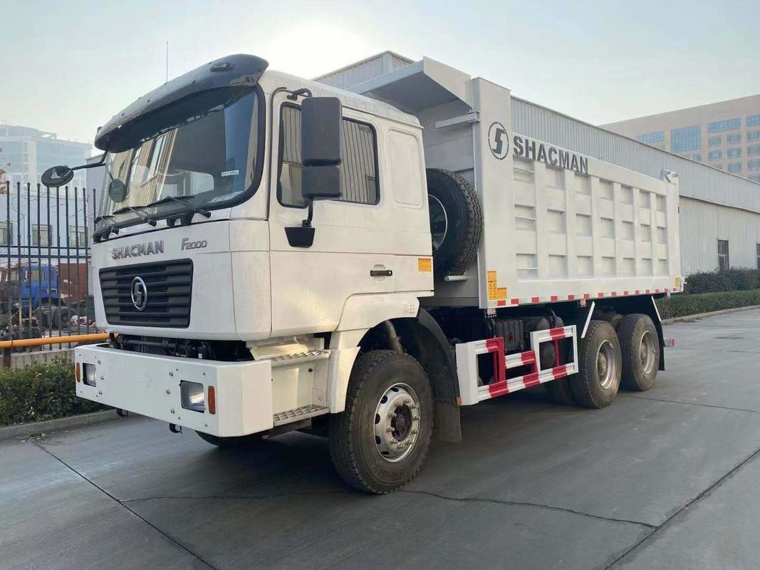 Xe tải 10 bánh F2000 lái tay trái 6x4 xe tải đổ rác SHACMAN động cơ diesel WP10.290E32