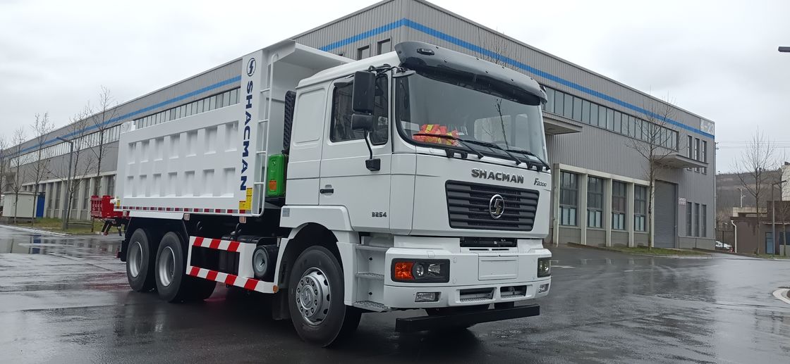 F2000 SHACMAN 290hp WEICHAI Euro II động cơ diesel 6x4 xe tải đổ rác 12R22.5 Lốp
