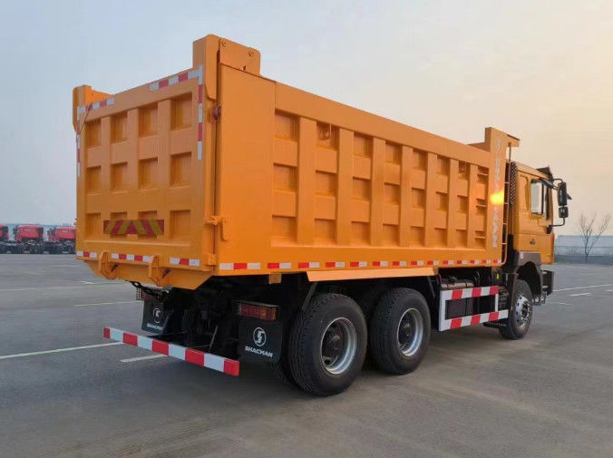SHACMAN Euro II đến Euro V 6x4 Truck Dump GCW 50 tấn Weichai Engine Cummins Engine