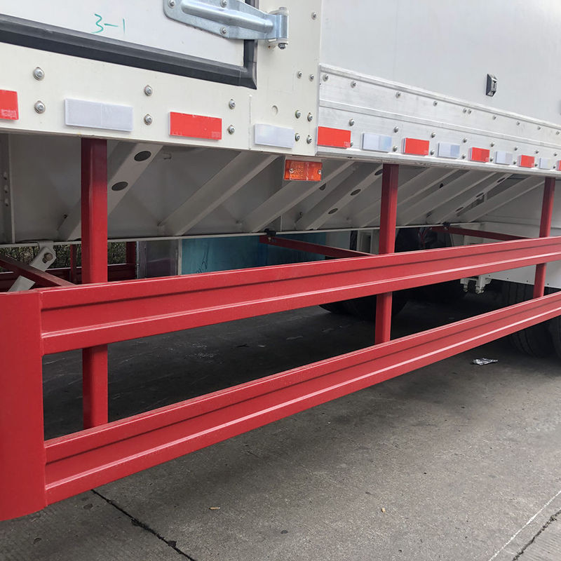 CIMC loại xe tải bán treo 3 trục chân khô xe tải container box trailer