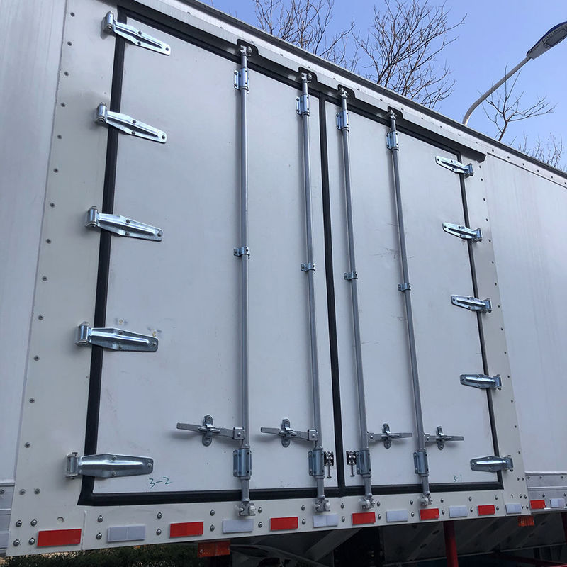 CIMC loại xe tải Semi Box Trailer 3 axle Foot Dry Van Container Semi Trailer