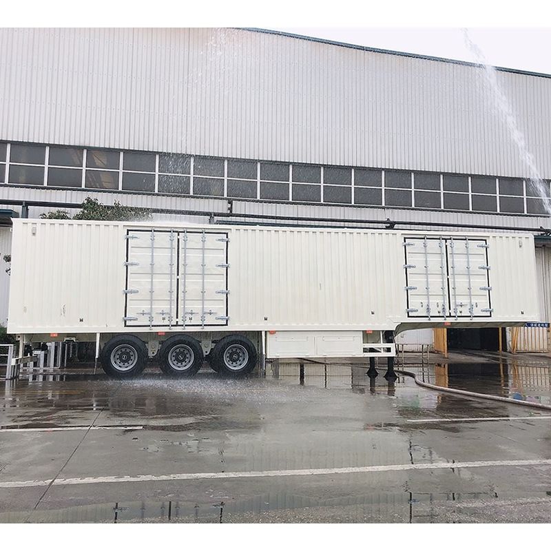 SHACMAN Van loại bán ốc xe 50T 3 trục chân khô bán ốc xe tải CIMC