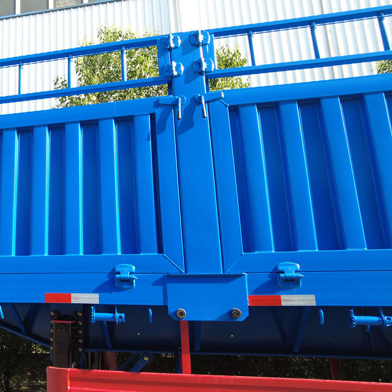 CIMC 3 trục xe tải hàng rào hàng hóa 60 tấn Semi-trailer với container twist lock
