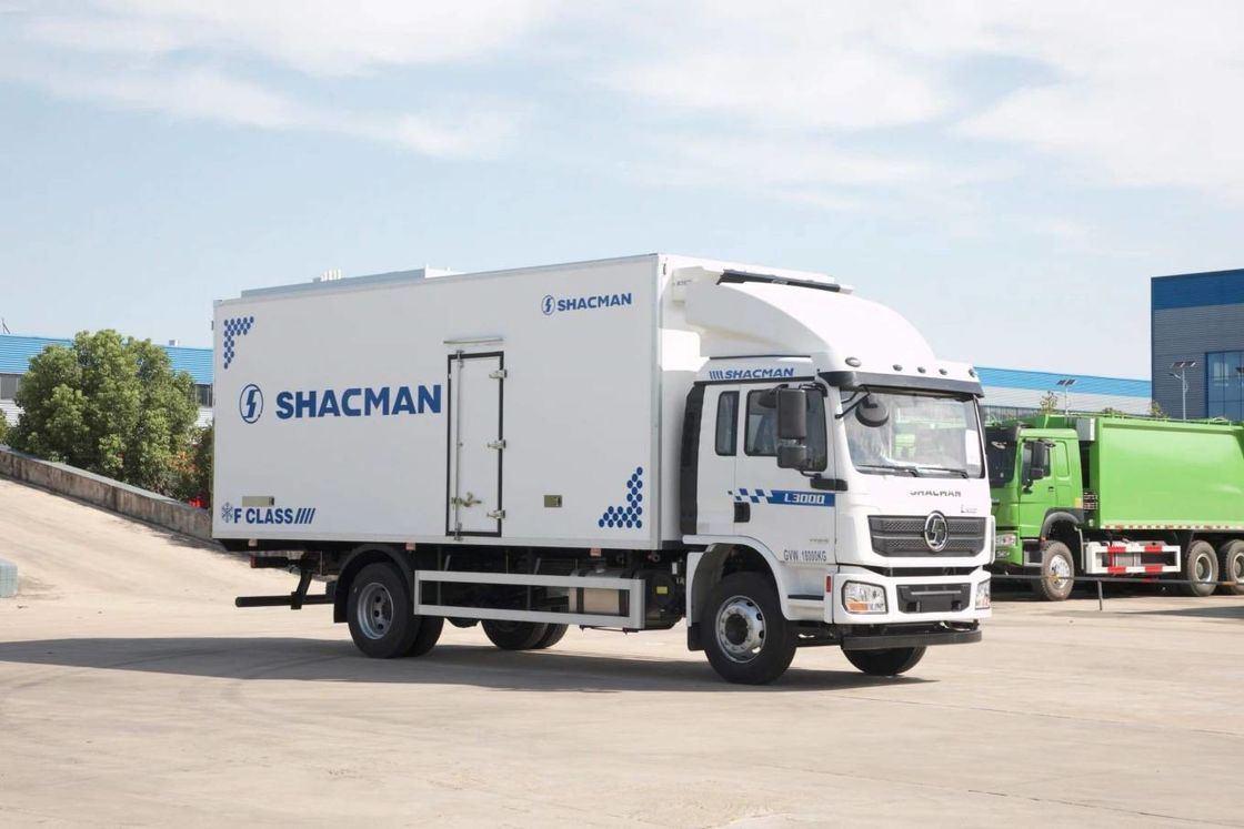 SHACMAN L3000 xe tải tải 4x2 340hp xe tải 290hp Euro II trắng 6 bánh xe tải