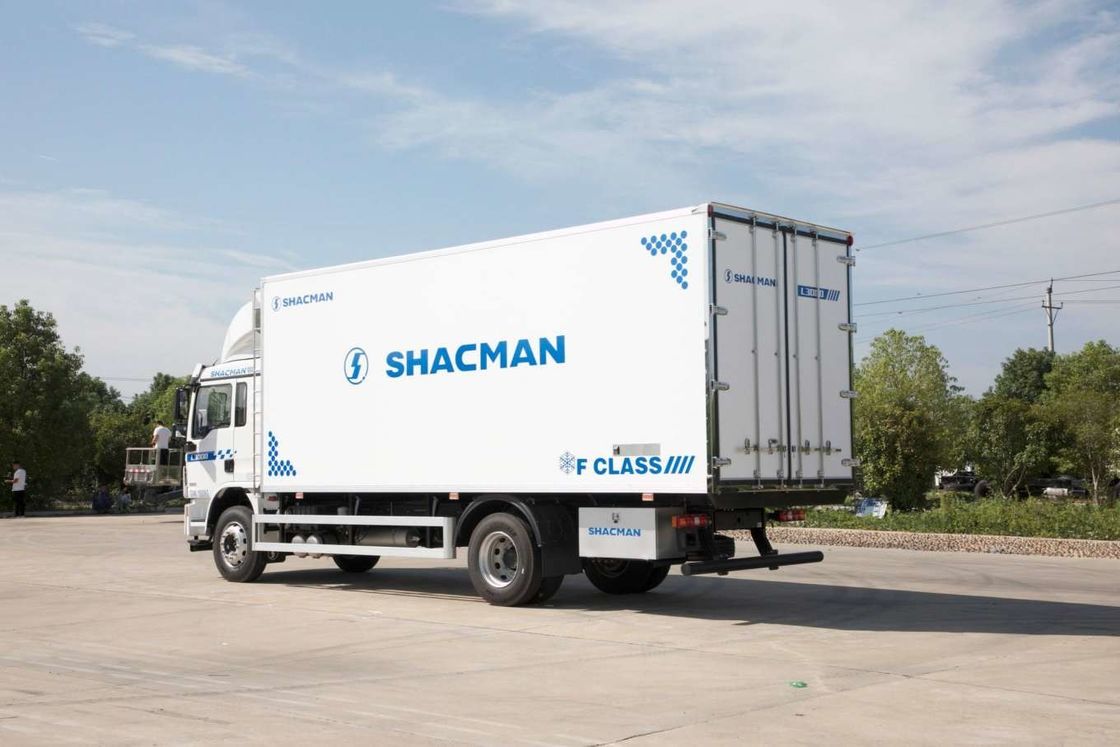 SHACMAN L3000 xe tải tải 4x2 340hp xe tải 290hp Euro II trắng 6 bánh xe tải