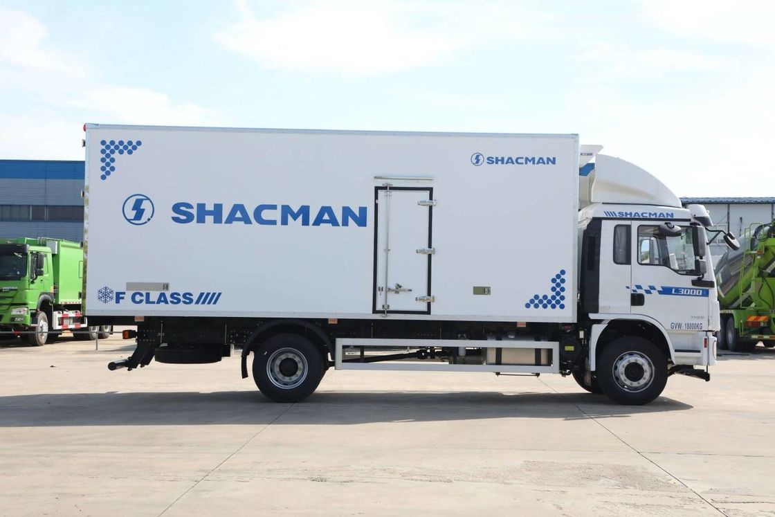 SHACMAN L3000 xe tải tải 4x2 340hp xe tải 290hp Euro II trắng 6 bánh xe tải
