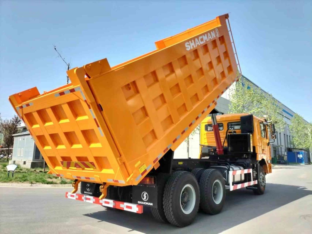 Sản phẩm bán chạy nổi tiếng Shacman F3000 375 Dump Truck 6 * 4 nặng 30tons trên thị trường châu Phi