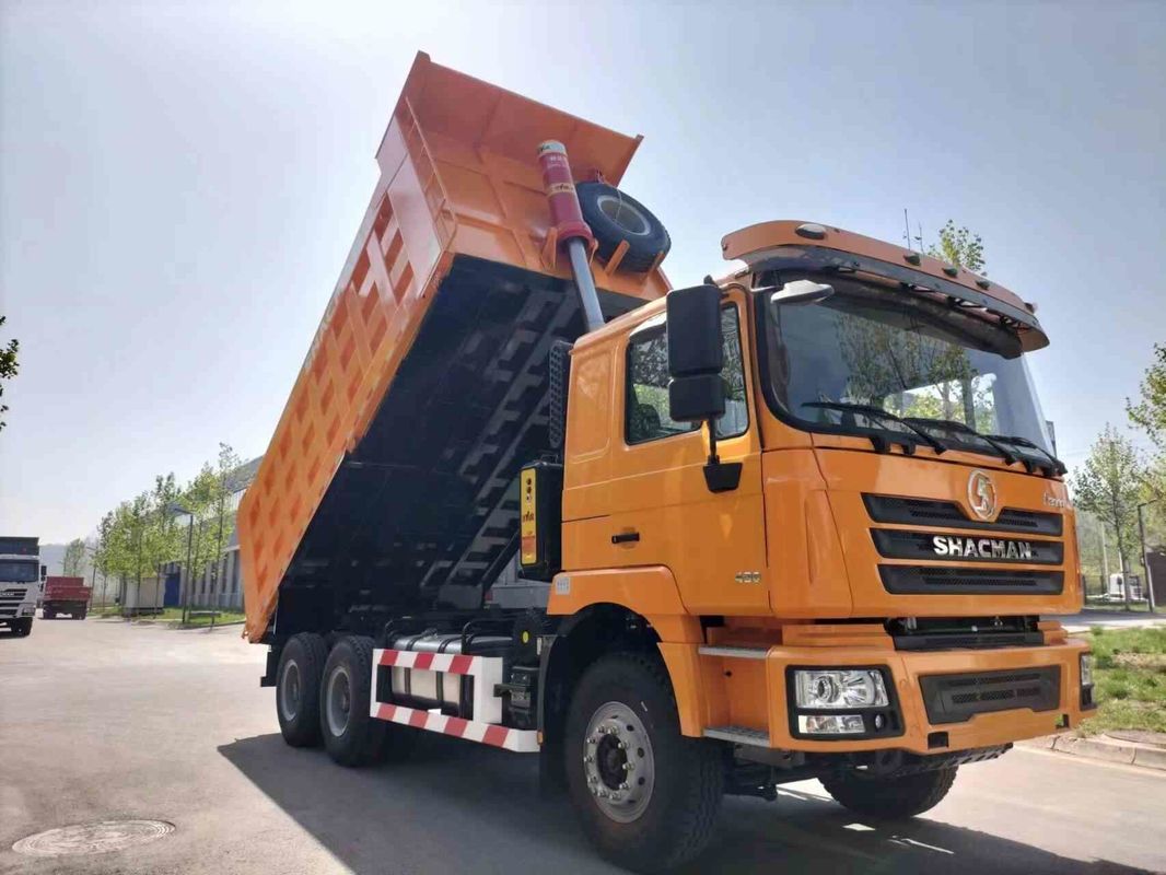Sản phẩm bán chạy nổi tiếng Shacman F3000 375 Dump Truck 6 * 4 nặng 30tons trên thị trường châu Phi