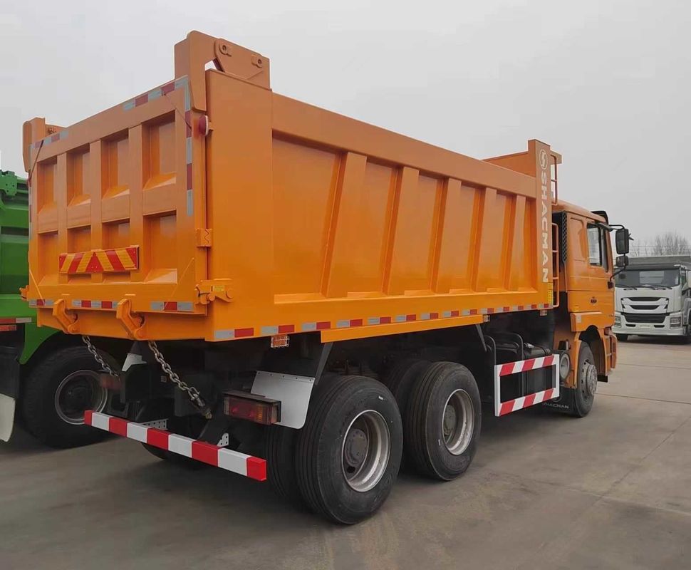 CUMMINS động cơ diesel SHACMAN xe tải đổ rác nặng 25 tấn X3000 6x4 420 EuroIII