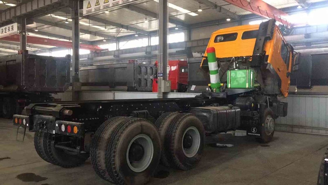 CUMMINS động cơ diesel SHACMAN xe tải đổ rác nặng 25 tấn X3000 6x4 420 EuroIII