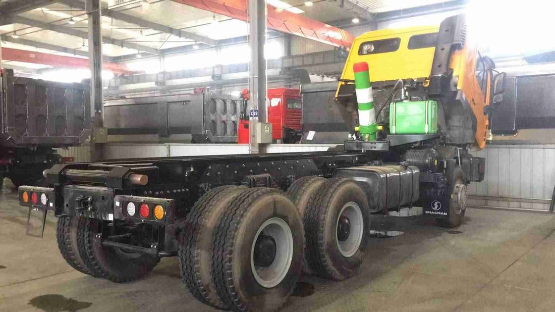 CUMMINS động cơ diesel SHACMAN xe tải đổ rác nặng 25 tấn X3000 6x4 420 EuroIII