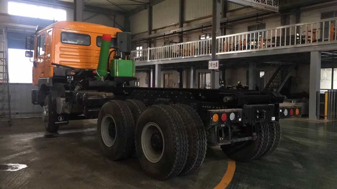 CUMMINS động cơ diesel SHACMAN xe tải đổ rác nặng 25 tấn X3000 6x4 420 EuroIII
