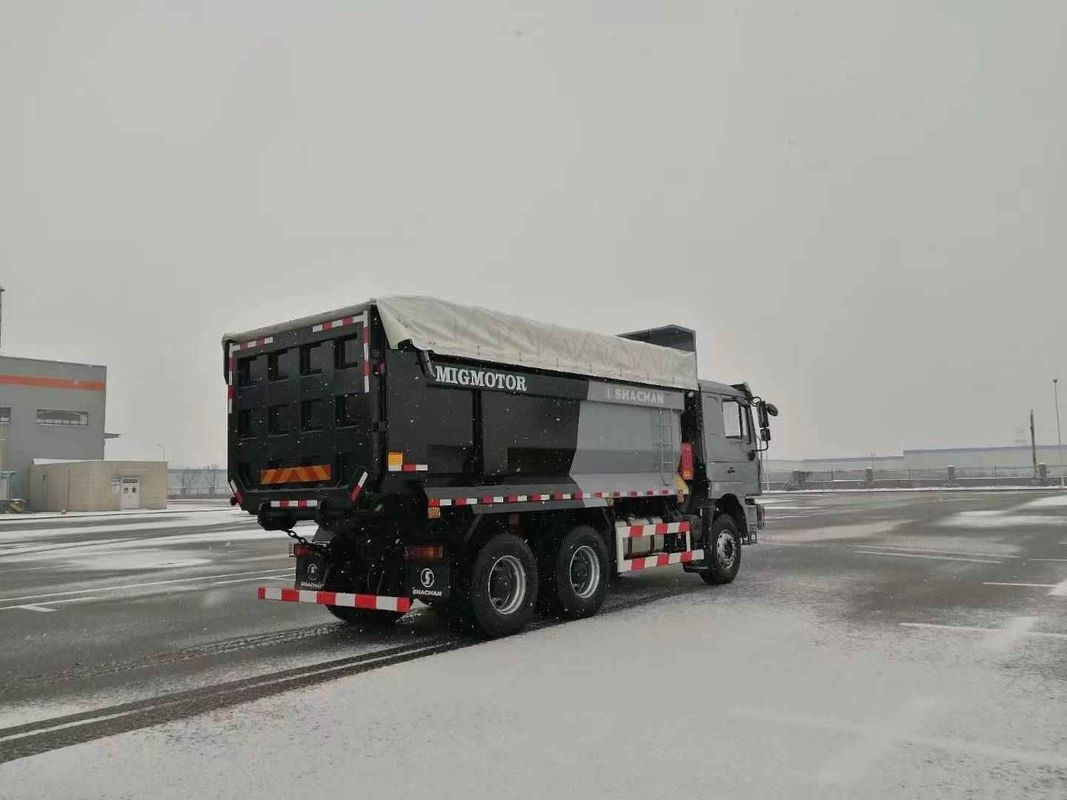 CUMMINS động cơ diesel SHACMAN xe tải đổ rác nặng 25 tấn X3000 6x4 420 EuroIII