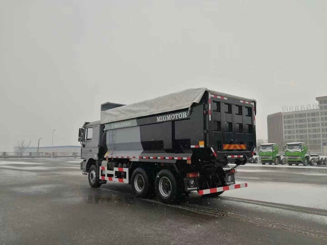 CUMMINS động cơ diesel SHACMAN xe tải đổ rác nặng 25 tấn X3000 6x4 420 EuroIII