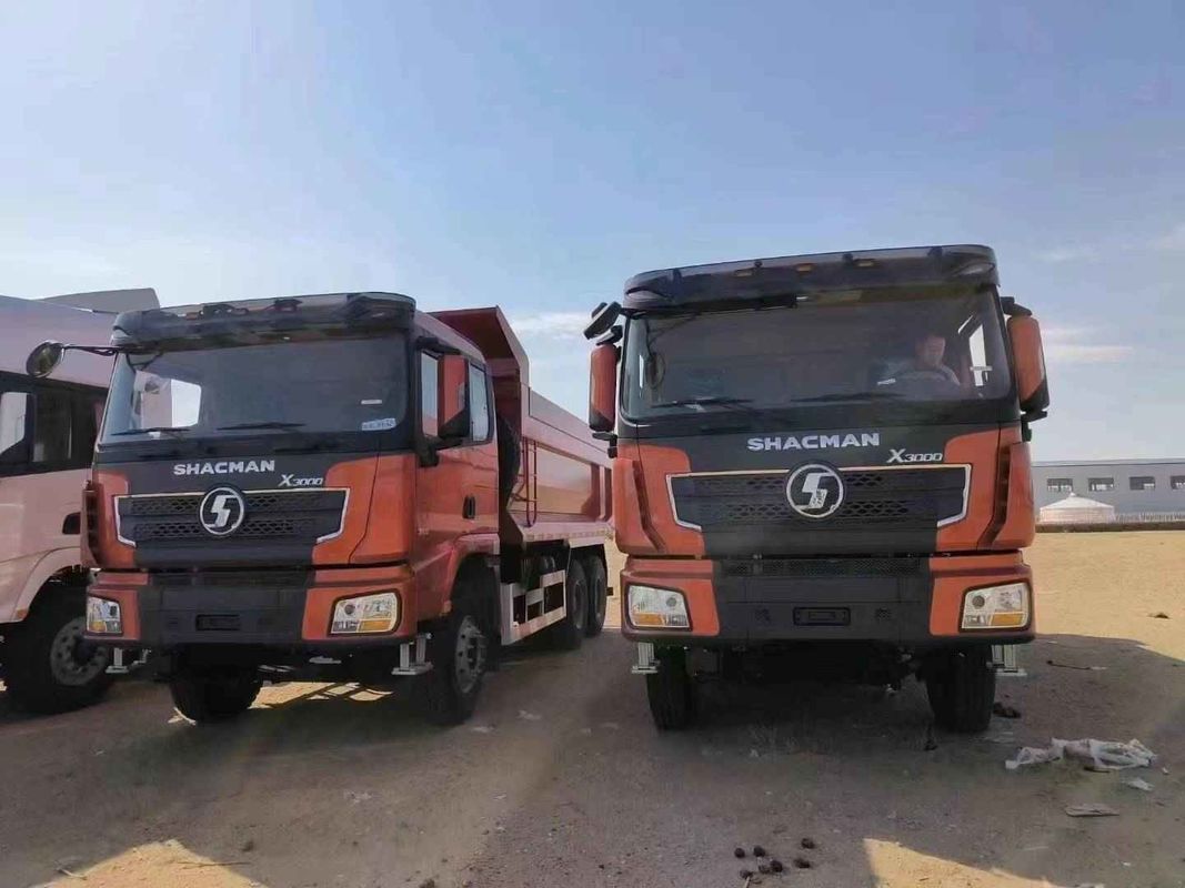 CUMMINS động cơ diesel SHACMAN xe tải đổ rác nặng 25 tấn X3000 6x4 420 EuroIII