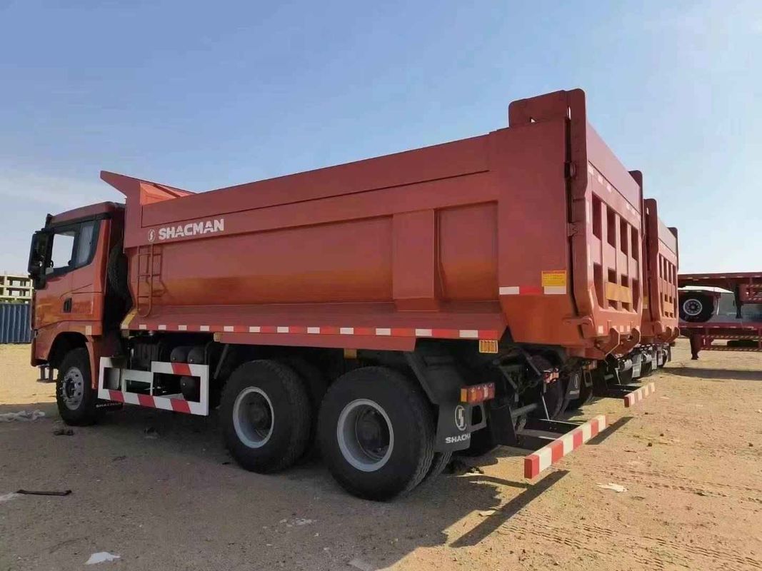 CUMMINS động cơ diesel SHACMAN xe tải đổ rác nặng 25 tấn X3000 6x4 420 EuroIII