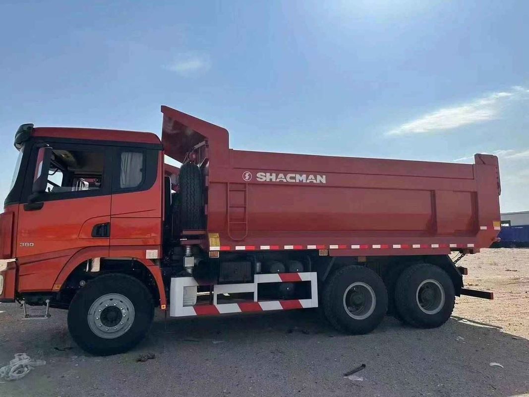 CUMMINS động cơ diesel SHACMAN xe tải đổ rác nặng 25 tấn X3000 6x4 420 EuroIII