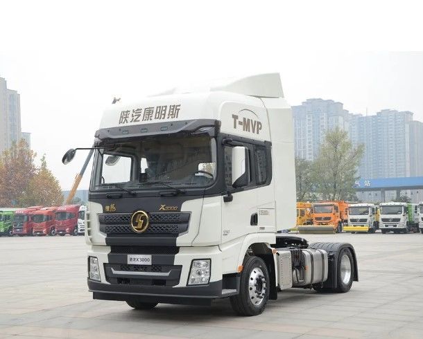 SHACMAN X3000 4x2 Máy kéo 420HP hai người ngủ bên trái tài xế xe tải máy kéo cho Algeria