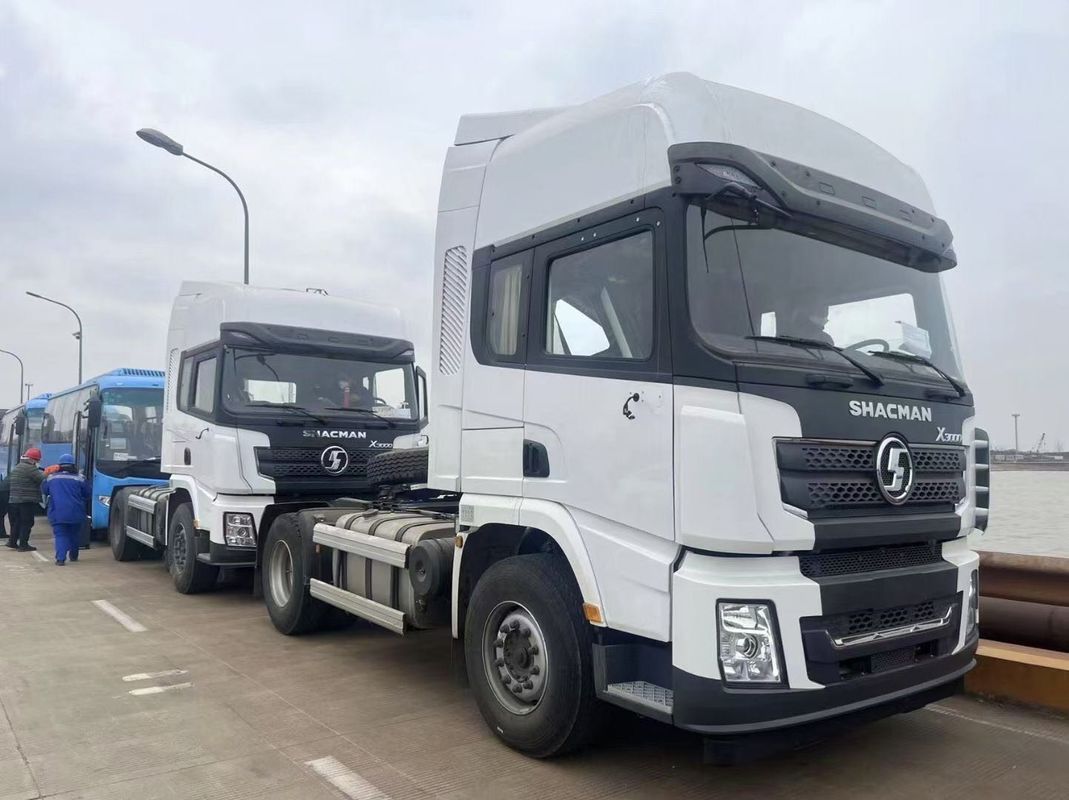 Hướng dẫn chuyển đổi bánh xe 10 bánh xe kéo xe tải SHACMAN 430hp X3000 4x2 Double Sleeper Cab Traktor đầu