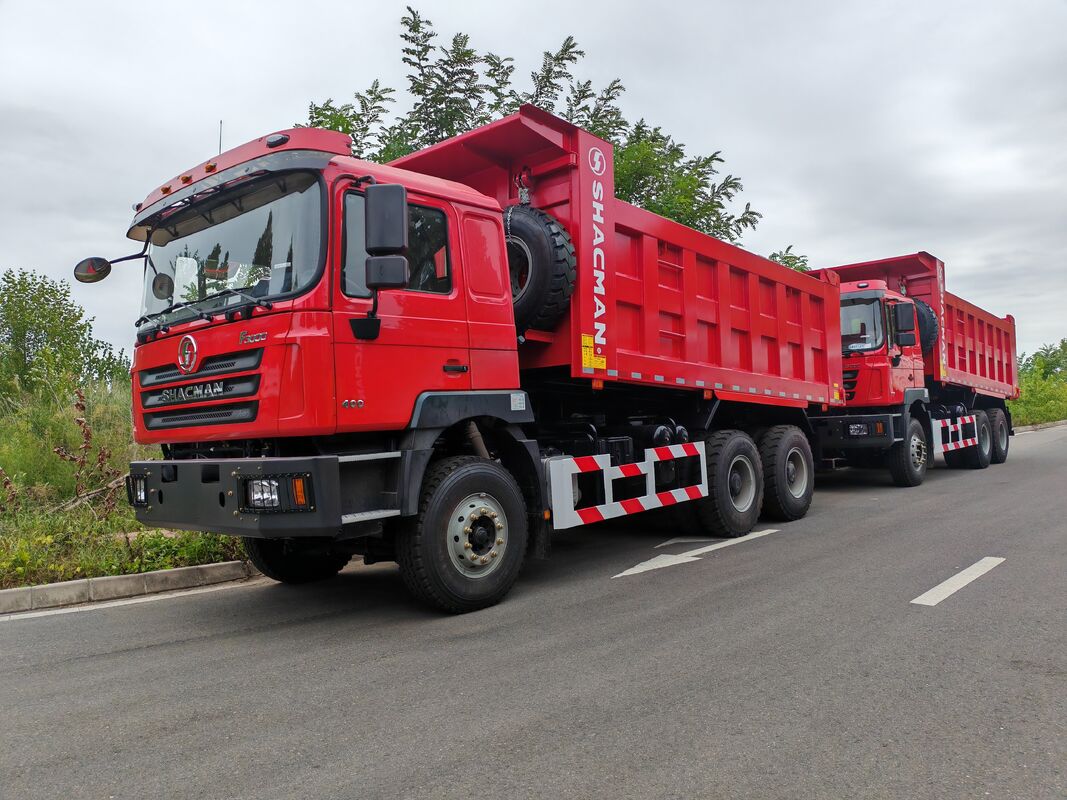 SHACMAN F3000 6X4 Heavy Duty Dump Truck with 9.5T /2*16 T Axle 300L Fuel Tank and 3775+1400 mm Wheelbase