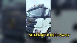 Nhà máy điện xe tải tự đổ SHACMAN X3000 300Hp